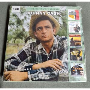 Johnny Cash 5 CD Timeless Classics Album NEW
